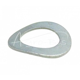 100 vnt - Lanksti arkinė poveržlė, A tipo, DIN137A, M10 - DIN137A-M10