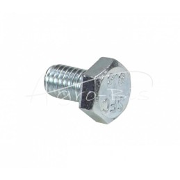 100 vnt - Šešiakampė galvutė, pilnas sriegis, M6x10, 8.8 klasė, DIN933, baltai cinkuotas - 5421075/3