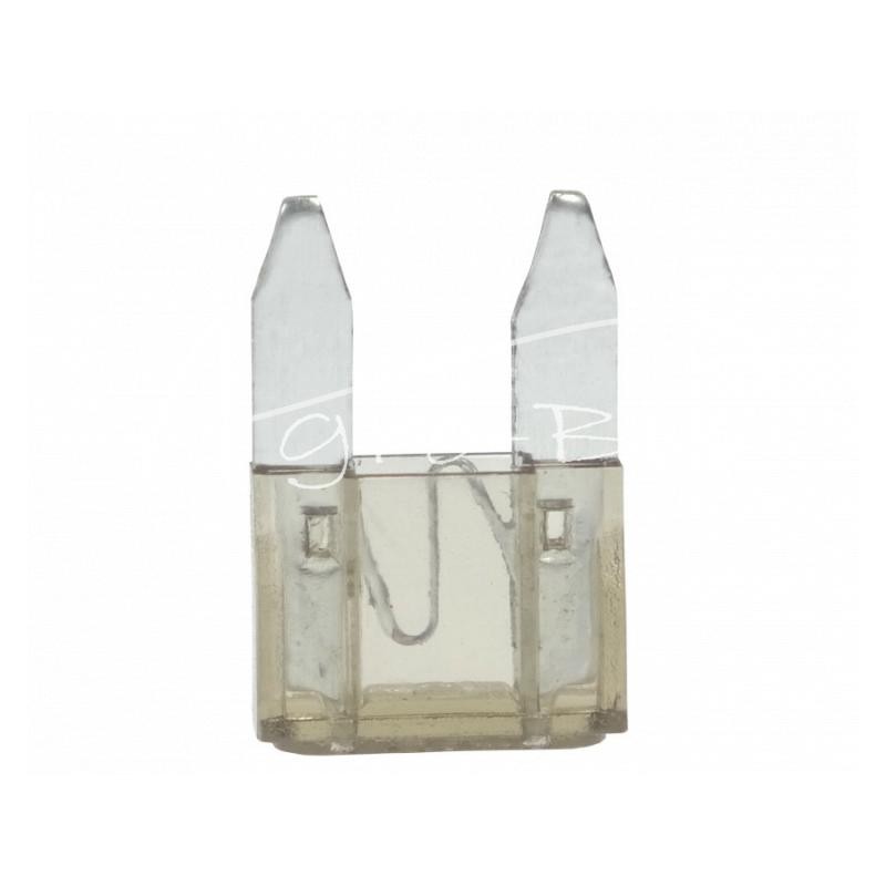 100 vnt - Ašmenų saugiklis 7,5 mini automobilis. - BPŁ/7.5A/MINI