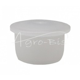 100 vnt - Baltas vidinis dangtelis M22X1.5 BSP-1/2" UNF-7/8" - 8803-1322