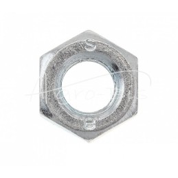 100 vnt - Šešiakampė veržlė M10x1.5 8.8 klasė DIN934 baltai cinkuota 5423034/7 - M10 DIN934