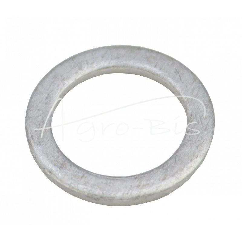 100 vnt - Aliuminio poveržlės tarpinė 14x20x2mm - 14x20x2