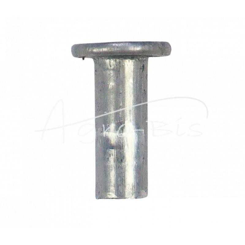 100 vnt - Aliuminio plokščia kniedė 3x8 , - NIT3x8.AM