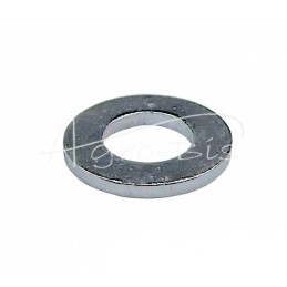 100 vnt - Apvali poveržlė 10x20x2 DIN125 PN82005 baltai cinkuota - POM10