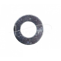 100 vnt - Apvali poveržlė 10x20x2 DIN125 PN82005 baltai cinkuota - POM10