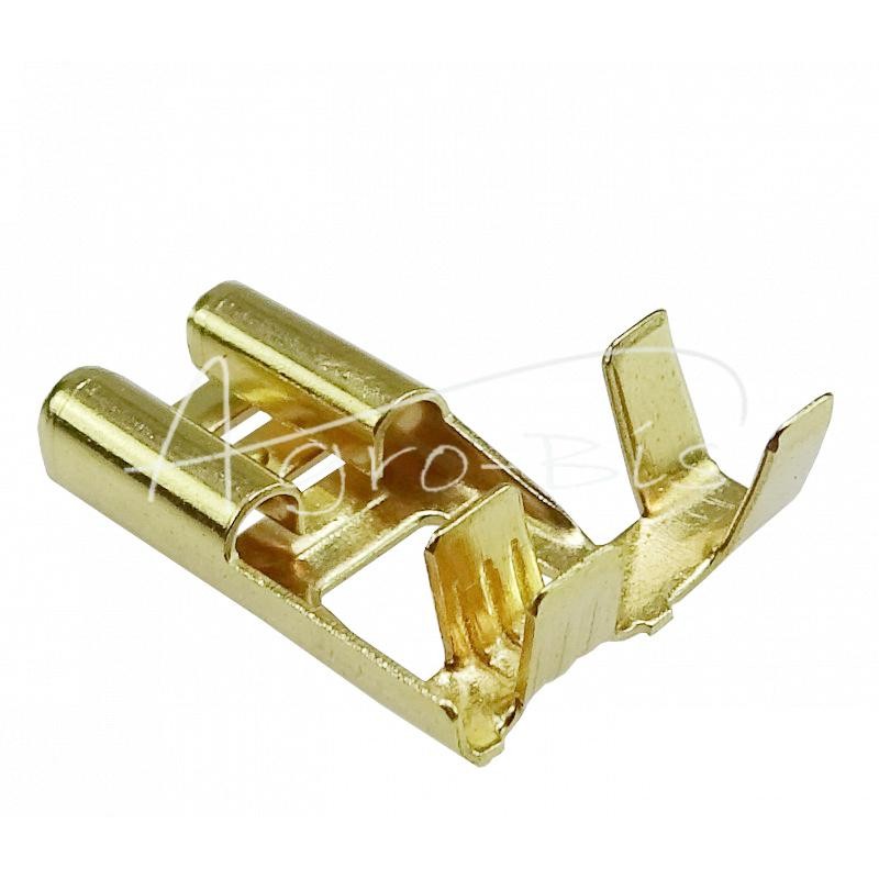 100 vnt - Kampinis įvorės dangtelis H-2,5 6,3x0,8 1,0-2,5 GB0,38 L13,5 ELMOT - H-2.5/100