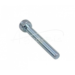 100 vnt - Varžtas su šešiakampiu antgaliu, cilindrinė galvutė M5x35 DIN912, baltai cinkuotas - HAN01000