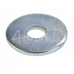 100 vnt - Apvali poveržlė M5, cinkuota, šiurkšti, padidinta, PN82030, DIN9021 - POZ5