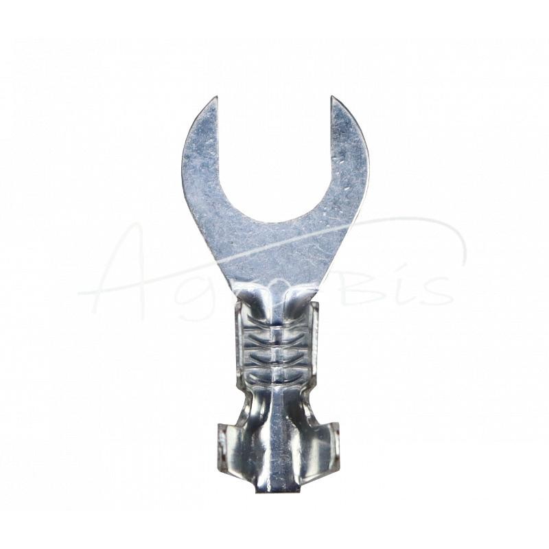 100 vnt - Alavuotas mentinis antgalis 5,2x8,6 1,0-2,5 0,45 L18,0 ELMOT - M5-W-2.5SN