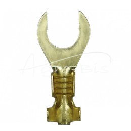 100 vnt - Šakės antgalis 5,2x8,6 1,0-2,5 0,45 L18,0 ELMOT - M5-W-2.5