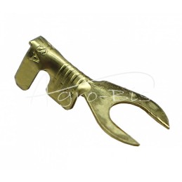 100 vnt - Šakės antgalis 5,2x8,6 1,0-2,5 0,45 L18,0 ELMOT - M5-W-2.5