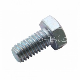 100 vnt - Šešiakampė galvutė, pilnas sriegis, M6x12, 8.8 klasė, DIN933, baltai cinkuotas, 5421065/4 C-360 - 5421063/9