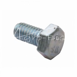 100 vnt - Šešiakampė galvutė, pilnas sriegis, M6x12, 8.8 klasė, DIN933, baltai cinkuotas, 5421065/4 C-360 - 5421063/9