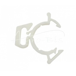 100 vnt - Baltas kabelio spaustukas - Art.12