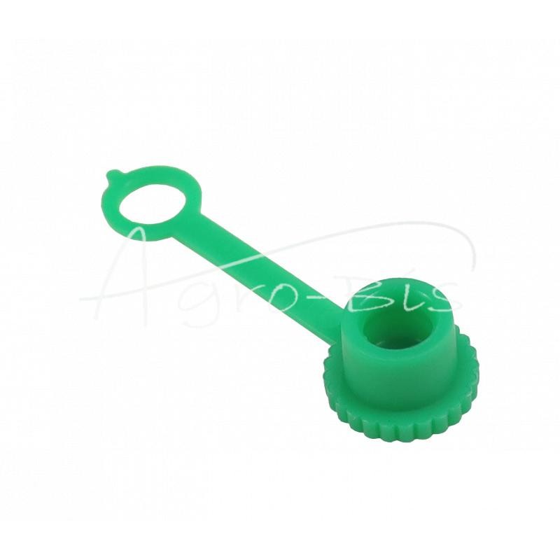 100 vnt - Tepalo įmovos dangtelis, žalias, PVC, parduodamas pakuotėmis po 50 vnt. PZL HYDRAL matoma - 60002ZIH
