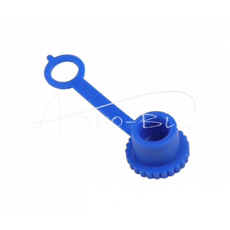 100 vnt - Tepalo įmovos dangtelis, mėlynos spalvos, PVC, parduodamas pakuotėmis po 50 vnt. PZL HYDRAL matoma - 60002NH