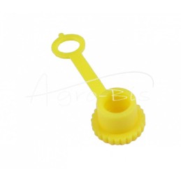 100 vnt - Tepalo įmovos dangtelis, geltonos spalvos, PVC, parduodamas pakuotėmis po 50 vnt. PZL HYDRAL matoma - 60002ZH