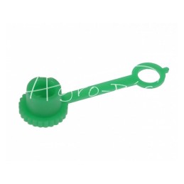 100 vnt - Žalias tepalo įmovos dangtelis - KAP-0004