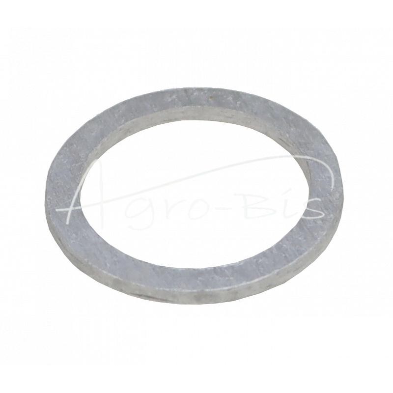 100 vnt - Aliuminio poveržlės tarpinė 18x24x1.5mm - 18x24x1,5