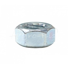 100 vnt - Šešiakampė veržlė M12x1,75 8.8 klasė DIN934 baltai cinkuota 5423132/8 - M12 DIN934