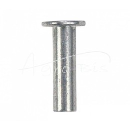 100 vnt - Aliuminio plokščia kniedė 5x18 , MORGA - NIT5x18.AM