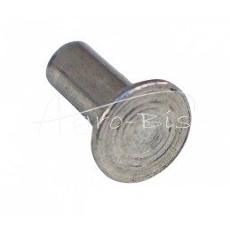 100 vnt - Aliuminio plokščia kniedė 5x12 , MORGA - NIT5x12.AM