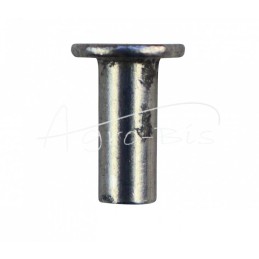 100 vnt - Aliuminio plokščia kniedė 5x12 , MORGA - NIT5x12.AM