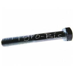 100 vnt - Šešiakampė galvutė, dalinis sriegis M5x35, 8.8 klasė, DIN931, baltai cinkuotas - 5421025/4