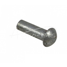 100 vnt - Aliumininė kniedė 5x16 apvali galvute DIN660 DIN124 MORGA - NIT5x16.AKM
