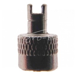 100 vnt - Metalinis vidinio vamzdžio ventilio dangtelis - 0064