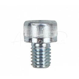 100 vnt - Varžtas su šešiakampiu antgaliu, cilindrinė galvutė M8x10 DIN912, baltai cinkuotas - HAN00685