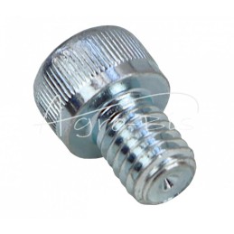 100 vnt - Varžtas su šešiakampiu antgaliu, cilindrinė galvutė M8x10 DIN912, baltai cinkuotas - HAN00685