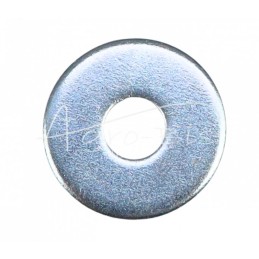 100 vnt - Apvali poveržlė M8, baltai cinkuota, didelė serija PN82019 DIN440 - POMD8