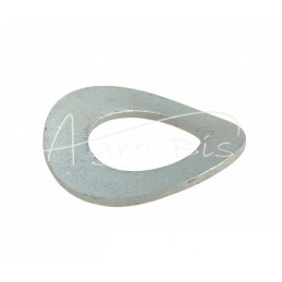 100 vnt - Lanksti banguota poveržlė, B tipo, DIN137B, M12 - DIN137B-M12