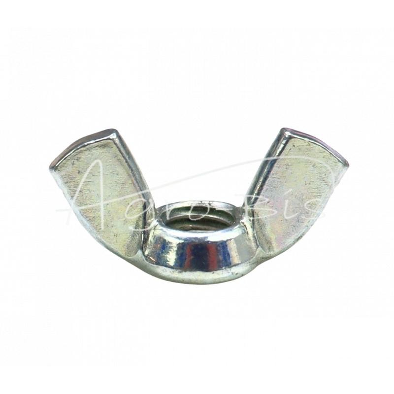 100 vnt - Sparninė veržlė M-8 DIN315 - M8/MOTYL