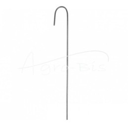 100 vnt - Plieninis kaištis FI-3 agrotekstilei TIPO "J" L-25 - TYPJ25