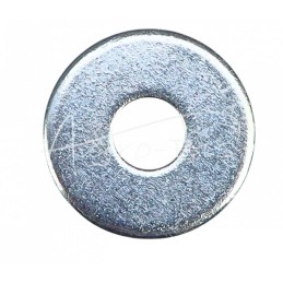 100 vnt - Apvali poveržlė M10 10x34x3 baltai cinkuota didelė serija PN82019 DIN440 - POMD10