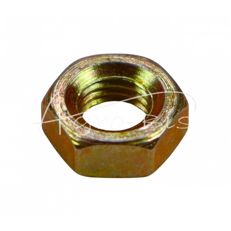 100 vnt - Šešiakampė veržlė, colio formos, žema, UNF 5/16" cinkuota - 353917X1