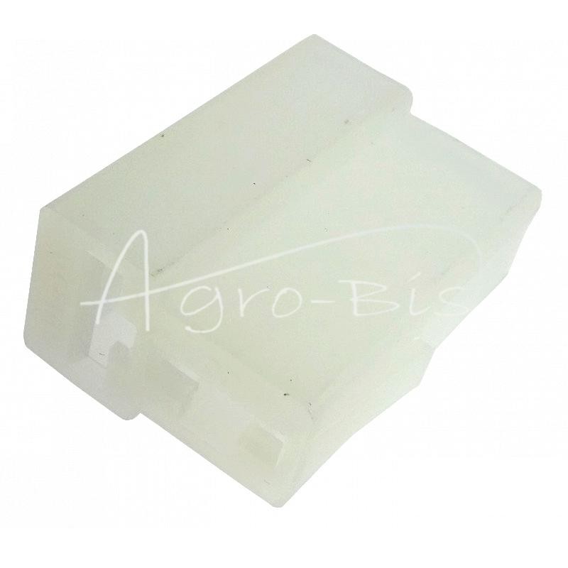 100 vnt - ONP MC 6.3 V2 2P „T“ jungties korpusas ELMOT - OK-1