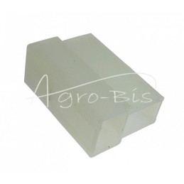 100 vnt - ONP MC 6.3 V2 2P „T“ jungties korpusas ELMOT - OK-1