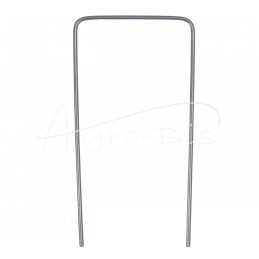 100 vnt - Plieninis kaištis FI-3 agrotekstilei 15x7,5x15 U tipo - TYPU15X7.5X15