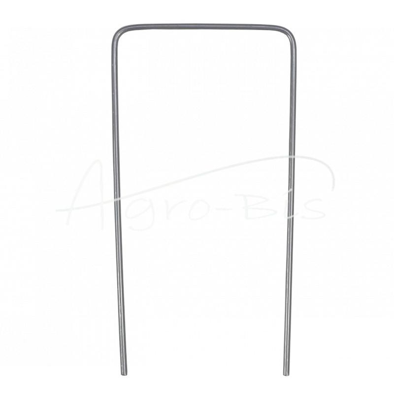 100 vnt - Plieninis kaištis FI-3 agrotekstilei 15x7,5x15 U tipo - TYPU15X7.5X15