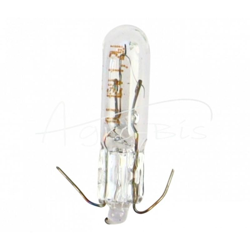 100 vnt - 12 V 1,2 W W2x4,6d lemputė su patvirtinimu - 12V*1.2W