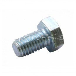 100 vnt - Šešiakampė galvutė, pilnas sriegis, M8x14, 8.8 klasė, DIN933, baltai cinkuotas - 5421071/4