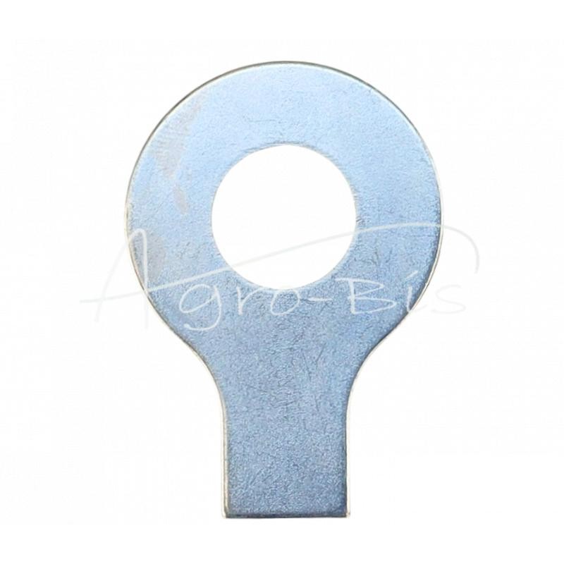 100 vnt - Vienkojė lenkimo poveržlė M12 DIN93 - DIN93-M12