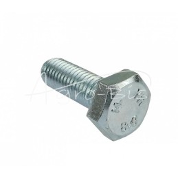 100 vnt - Šešiakampė galvutė, pilnas sriegis, M10x30, 8.8 klasė, DIN933, baltai cinkuotas - HAN00660