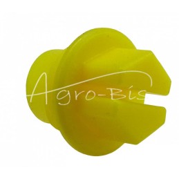 100 vnt - Plastikinis dangtelio kamštis su išoriniu sriegiu M12x1.5 geltonas - KOR-12GZ-N/1,5