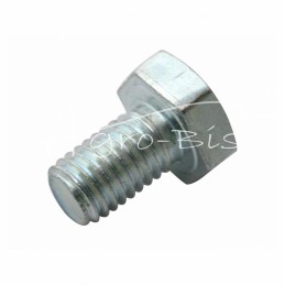 100 vnt - Šešiakampė galvutė, pilnas sriegis, M10x16, 5.8 klasė, DIN933, baltai cinkuotas - 5421061/8