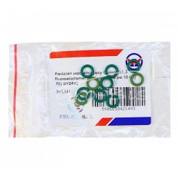 100 vnt - O formos tarpinė 5x1,5 o formos tarpinė, fluoroelastomeras, vitonas, PZL HYDRAL - 5x1,5H