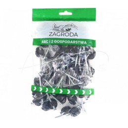 100 vnt - Vielinių vinių izoliatorius ZAGRODA - IZOG50ZA